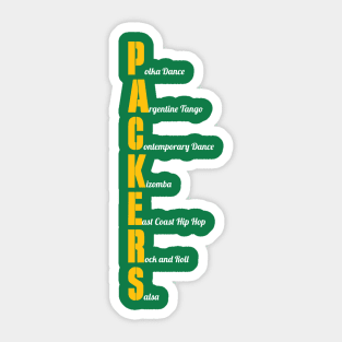 #🕺 packers dance style  👌 Sticker